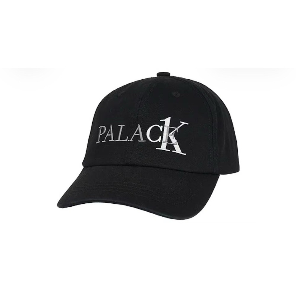 Palace x Calvin Klein CK1 6-PANEL Black One Size Hat NWT